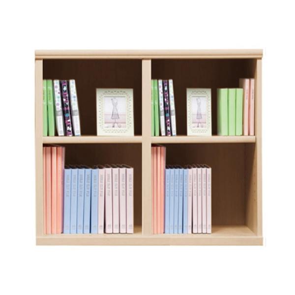 本棚 おしゃれ 収納 棚 ラック コミックラック 家具 書籍 漫画 書棚 オープン SOK72 幅90×高さ60 ナチュナル (玄関先お渡し商品) 29,452円