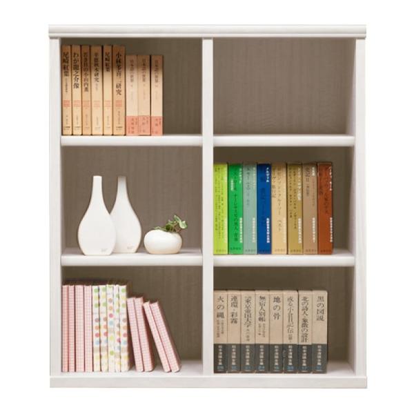 書物棚 今めかしい 納める 棚 仕合わせ 喜歌劇仕合わせ 調度品 読みもの ポンチ絵 書物棚 開けっ広げ SOK72 幅100×高さ90 白いこと (送りとどける員とり備える)