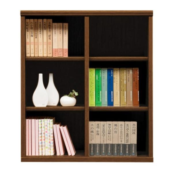 書物棚 今めかしい 納める 棚 仕合わせ 喜歌劇仕合わせ 調度品 読みもの ポンチ絵 書物棚 開けっ広げ SOK72 幅100×高さ100 赤銅色 (送りとどける員とり備える)