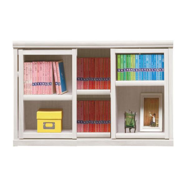 書物棚 今めかしい 納める 棚 仕合わせ 喜歌劇仕合わせ 調度品 読みもの ポンチ絵 書物棚 横すべり SOK72 幅90×高さ70 白いこと (送りとどける員とり備える)