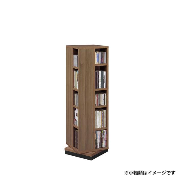 回転シェルフ クルリ120H BR(玄関先お渡し商品)｜島忠・ホームズ店