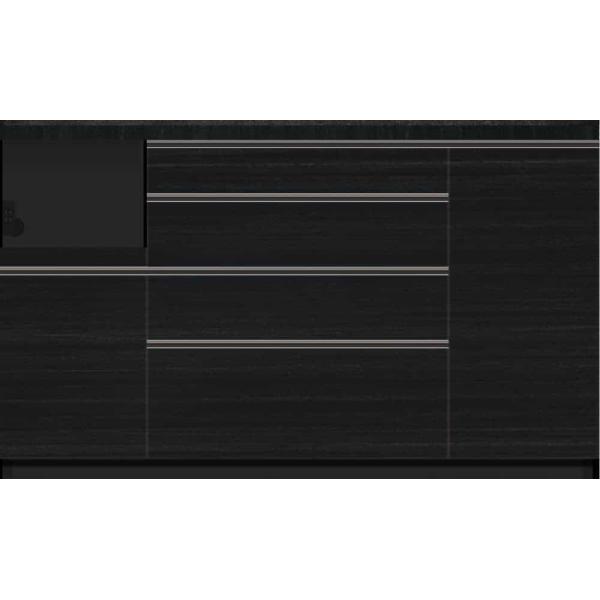 パモウナ カウンターブリランテ AE-1600R下台 B5Y)BKグレイン　 (配送員設置) 82,115円