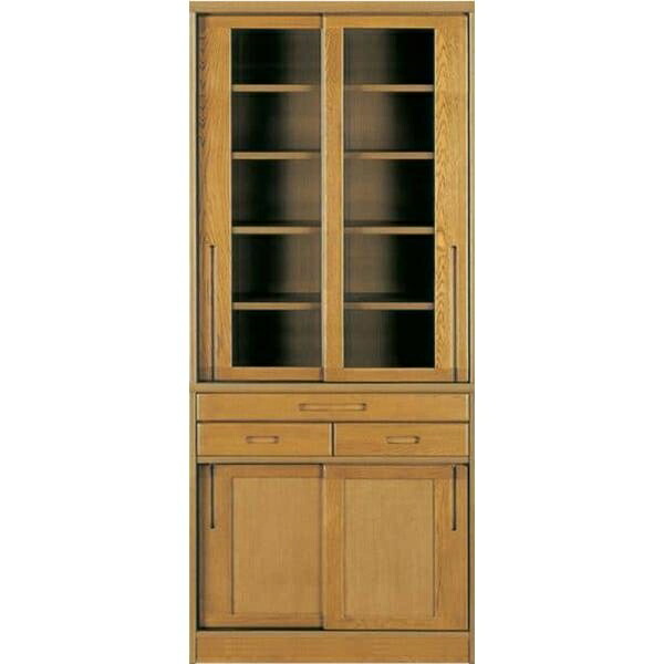 食器棚 収納 おしゃれ ダイニングボード 木製 キッチン収納 キッチンボード 幅85cm ダイニングボード 流水No.1800(85) DA (配送員設置)|島忠・ホームズ店