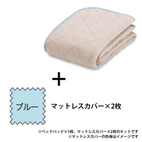 寝装品 ３点風呂敷き包み オール時節メッシュ３点 Ｓ 青色 (部屋の入り口先お乗り合い船 取り引き先精神的な統合商いもの)