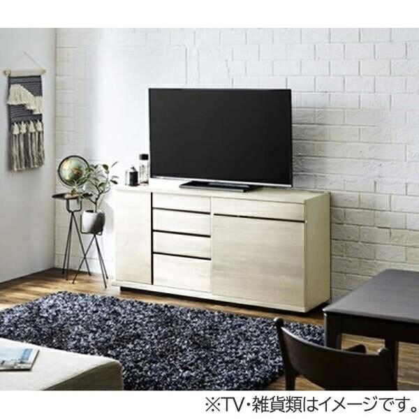 キャビネット 収納 おしゃれ 木製 木目 リビング サイドボード ストレージ150 OK-WH 島忠 ホームズ(配送員設置) 63,250円