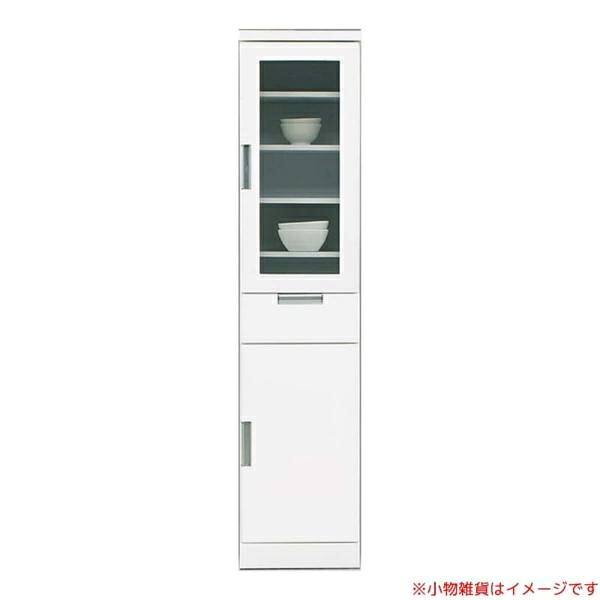 食器棚 スリム 白 40 キッチン収納 キッチンボード スペースボード スリムII 40TG WH 島忠 ホームズ (配送員組立設置)
