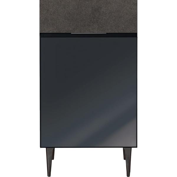 サイドキャビネットゼノノワールZL-D50UKR セラミックGY (配送員設置)