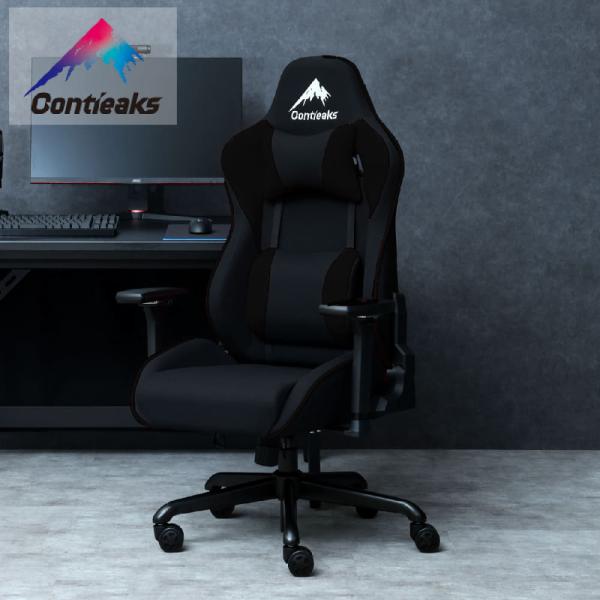 CONTIEAKS コンティークス　ゲーミングチェア　ローザ　ＥＶＯ　ＢＫ (玄関先お渡し商品)