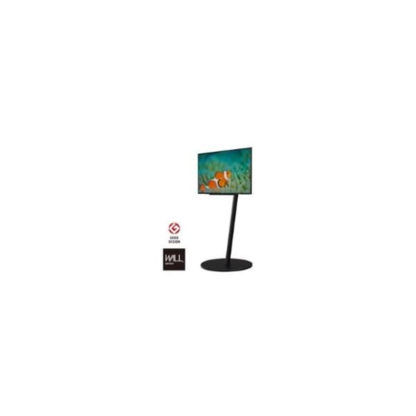 テレビスタンド　ＷＡＬＬ　Ａ２　ロータイプ　ＷＬＴＶＬ４１１９サテンブラック (玄関先お渡し お客様組立商品)