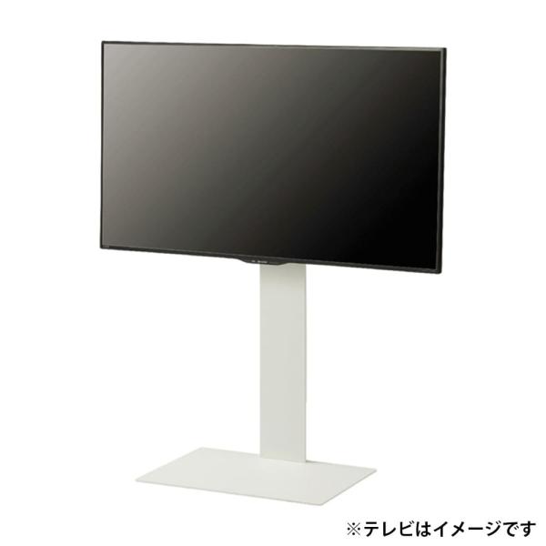 ３２～６０型対応　ＷＡＬＬ　テレビ台用スタンド　ＷＬＴＶＸ５１１１　サテンホワイト (玄関先お渡し お客様組立商品)
