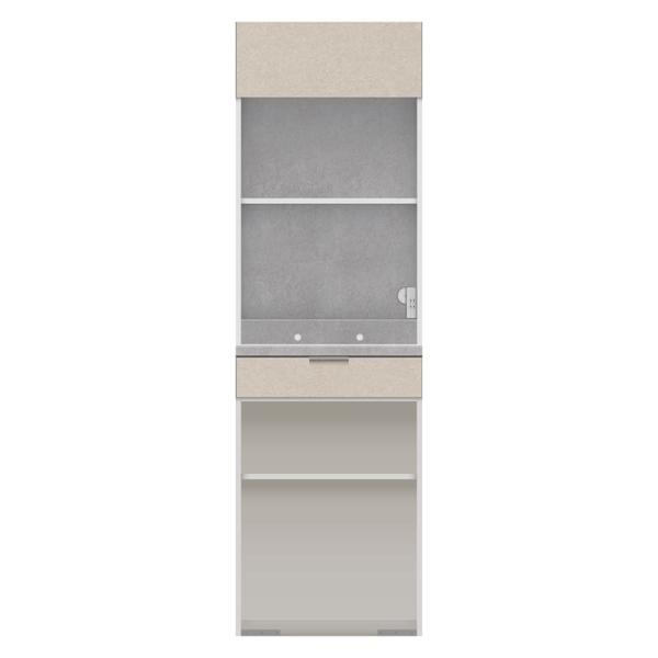 楽天市場】パモウナ 食器棚YC 【幅40.4×高さ180cm】 プレーンホワイト