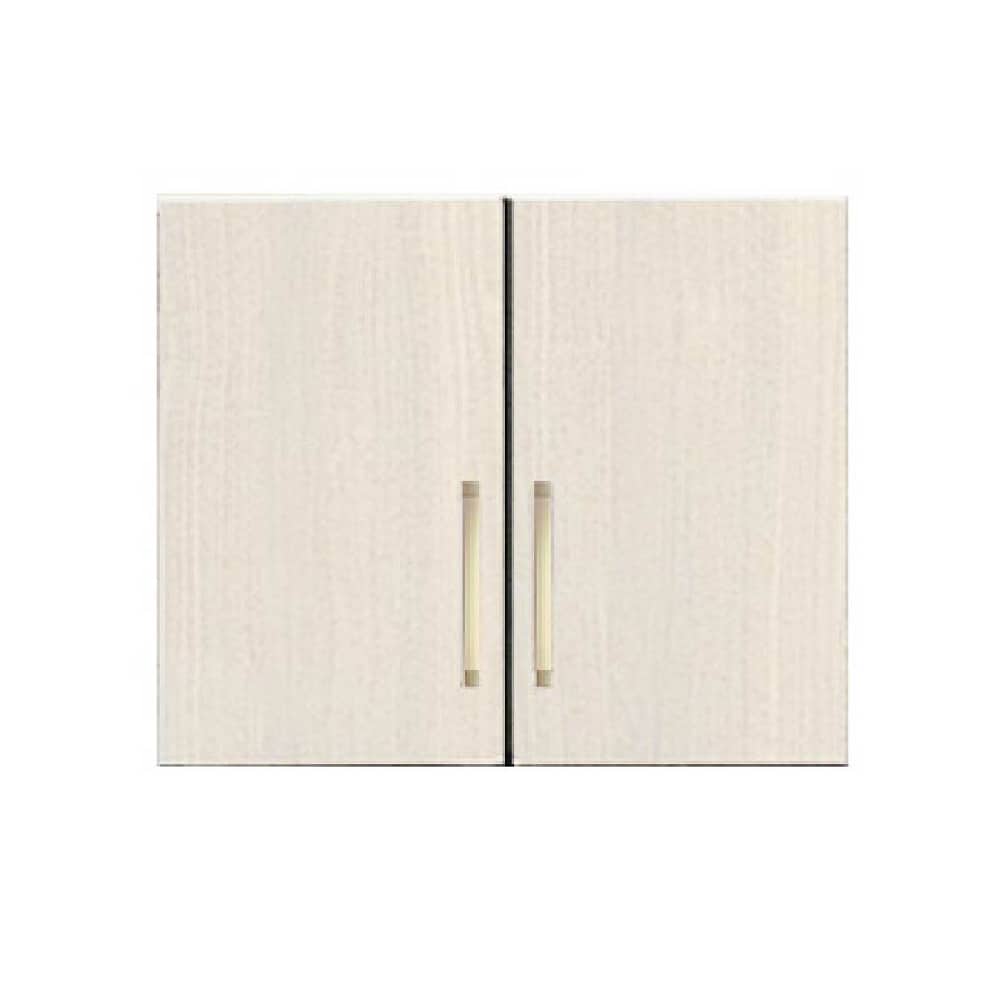 上置 ナット 奥行56cm用 60*56 ホワイト/取手ゴールド (玄関先お渡し商品)