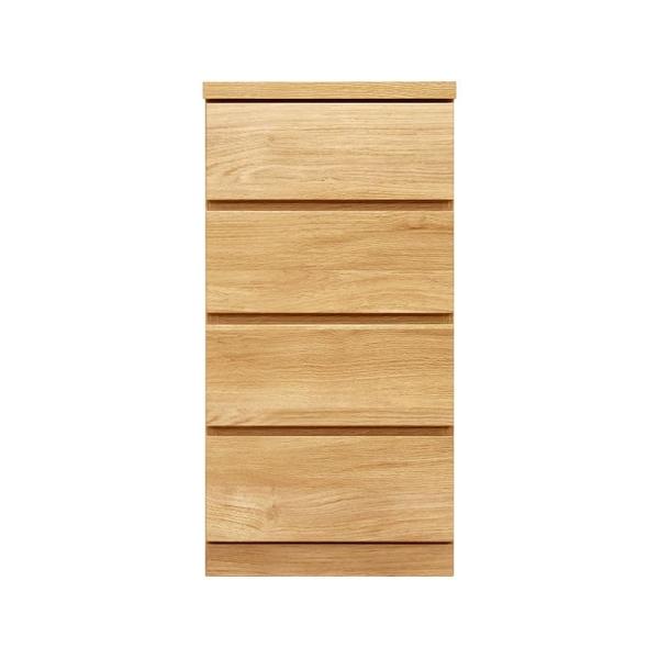 ローチェスト シルフ－フィット ４０－４段チェスト(奥行き：４４cm)オーク (玄関先お渡し商品)