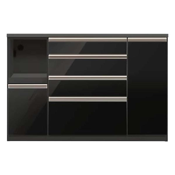 カウンタ ラピス２ＢＫ１４０ 黒いこと (送りとどける員備え付ける)