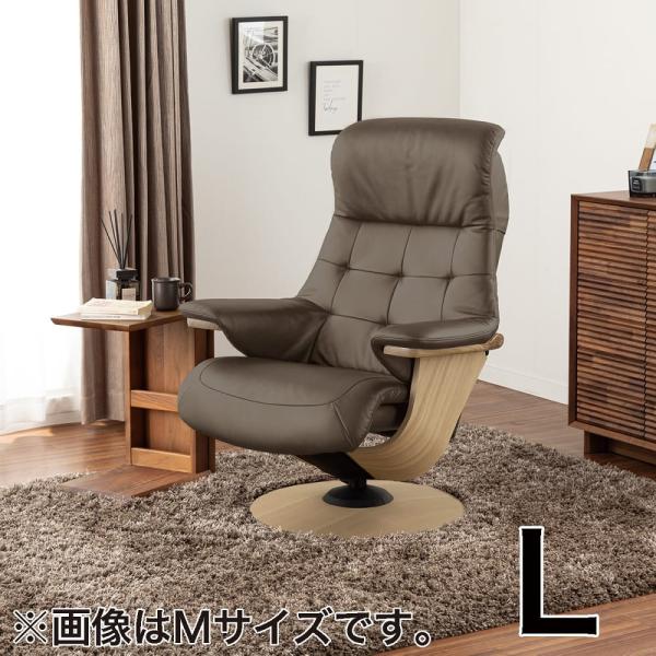 【カリモク】パーソナルチェア ブルックス（Lサイズ）R11404 な ストラダ　ピュアオーク/ダークグレー (配送員設置)