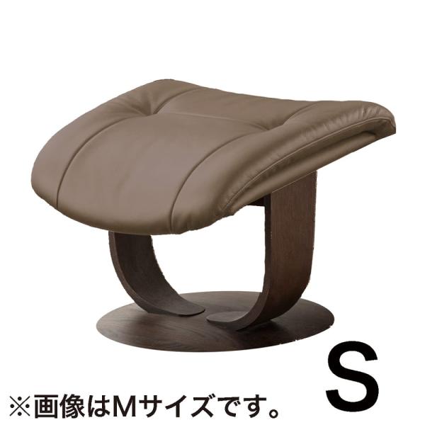 【カリモク】オットマン ブルックス（Sサイズ）R11401 な ルーク　モカブラウン/アンバーグレー (配送員設置)