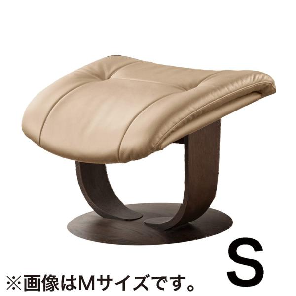 【カリモク】オットマン ブルックス（Sサイズ）R11401 な ストラダ　モカブラウン/ベージュ (配送員設置)