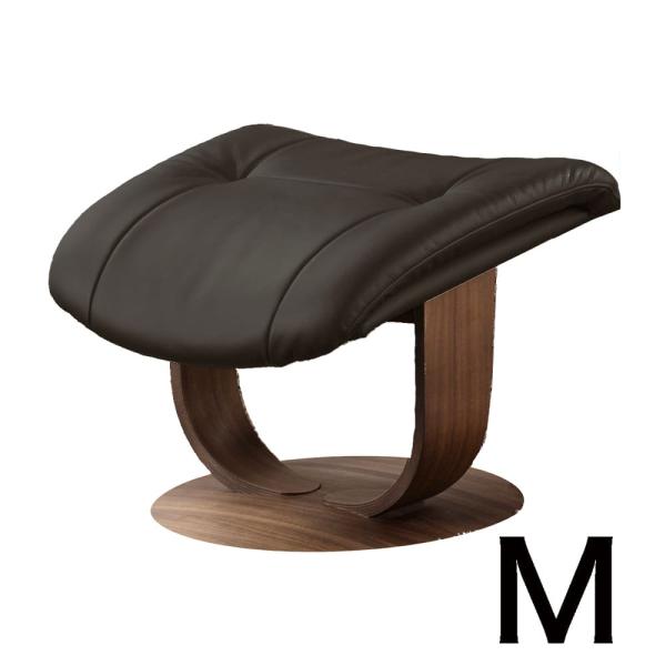 【カリモク】オットマン ブルックス（M大きさ）R11406 プ ストラダ ウォール中毒者/黒いこと (送りとどける員取りつける)