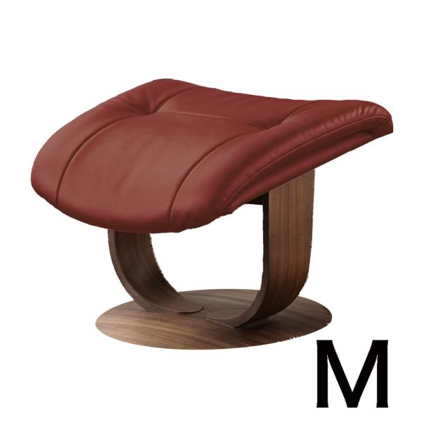 【カリモク】オットマン ブルックス（Mサイズ）R11406 プ ストラダ ウォールナット/ローズ (配送員設置)