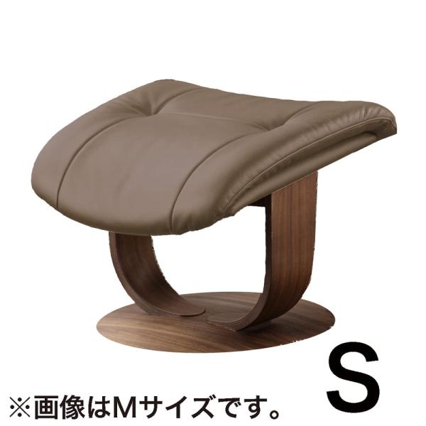 【カリモク】オットマン ブルックス（Sサイズ）R11401 プ ルーク ウォールナット/アンバーグレー (配送員設置)