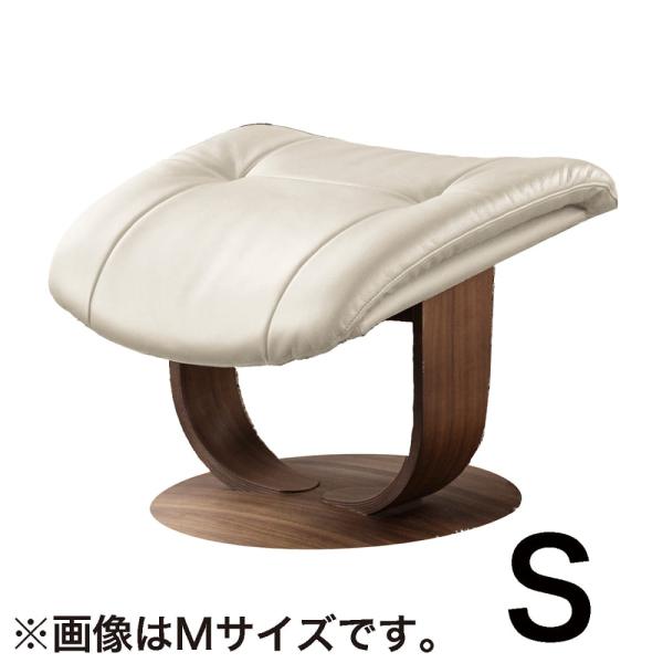 【カリモク】オットマン ブルックス（Sサイズ）R11401 プ ルーク ウォールナット/ホワイト (配送員設置)
