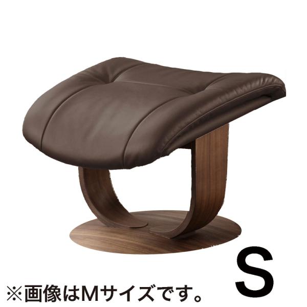 【カリモク】オットマン ブルックス（Sサイズ）R11401 プ ストラダ　ウォールナット/ブラウン (配送員設置)