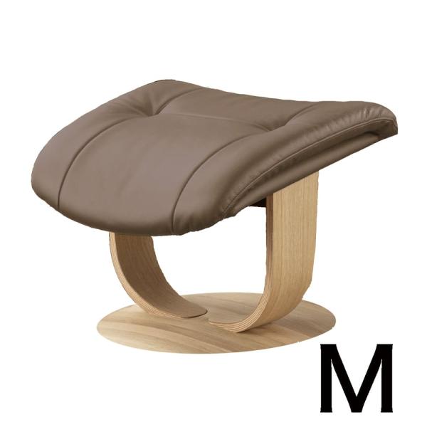 【カリモク】オットマン ブルックス（M大きさ）R11406 な 城 ピュアオーク/琥珀色薄墨色 (送りとどける員取りつける)