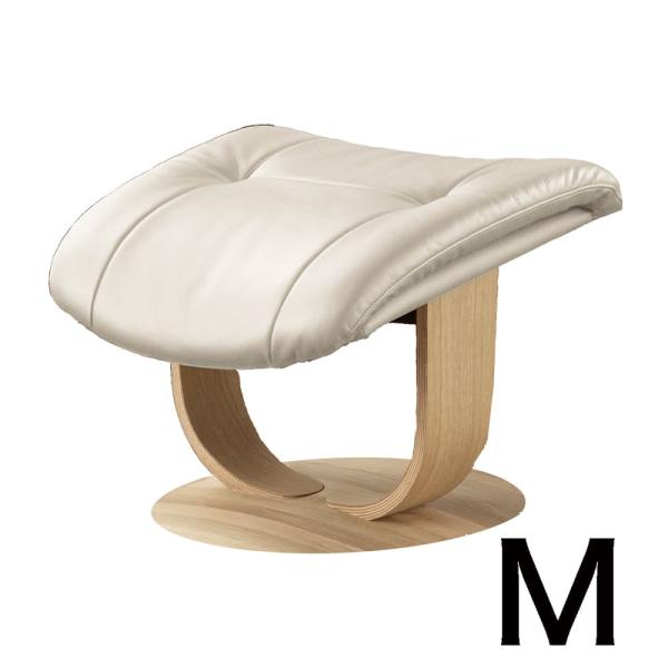 【カリモク】オットマン ブルックス（M大きさ）R11406 な 城 ピュアオーク/白いこと (送りとどける員取りつける)