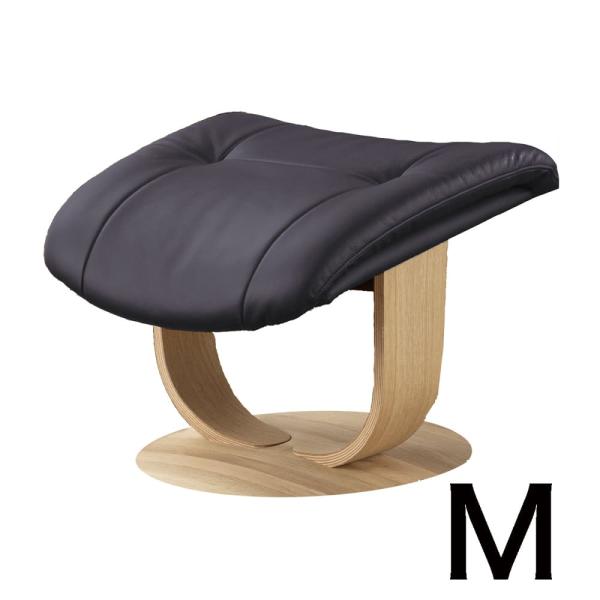 【カリモク】オットマン ブルックス（M大きさ）R11406 な 城 ピュアオーク/ファントムブルー (送りとどける員取りつける)