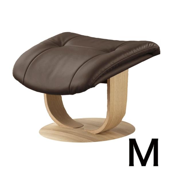 【カリモク】オットマン ブルックス（M大きさ）R11406 な 城 ピュアオーク/まっ黒い赤銅色 (送りとどける員取りつける)