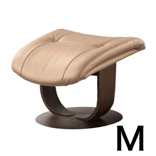 【カリモク】オットマン ブルックス（M大きさ）R11406 な 城 モカ赤銅色/ベージュ (送りとどける員取りつける)
