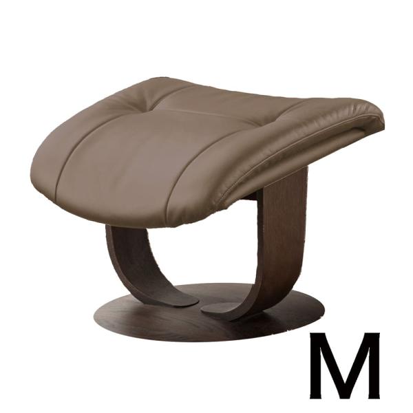 【カリモク】オットマン ブルックス（M大きさ）R11406 な 城 モカ赤銅色/琥珀色薄墨色 (送りとどける員取りつける)