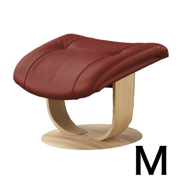 【カリモク】オットマン ブルックス（Mサイズ）R11406 な ストラダ ピュアオーク/ローズ (配送員設置)