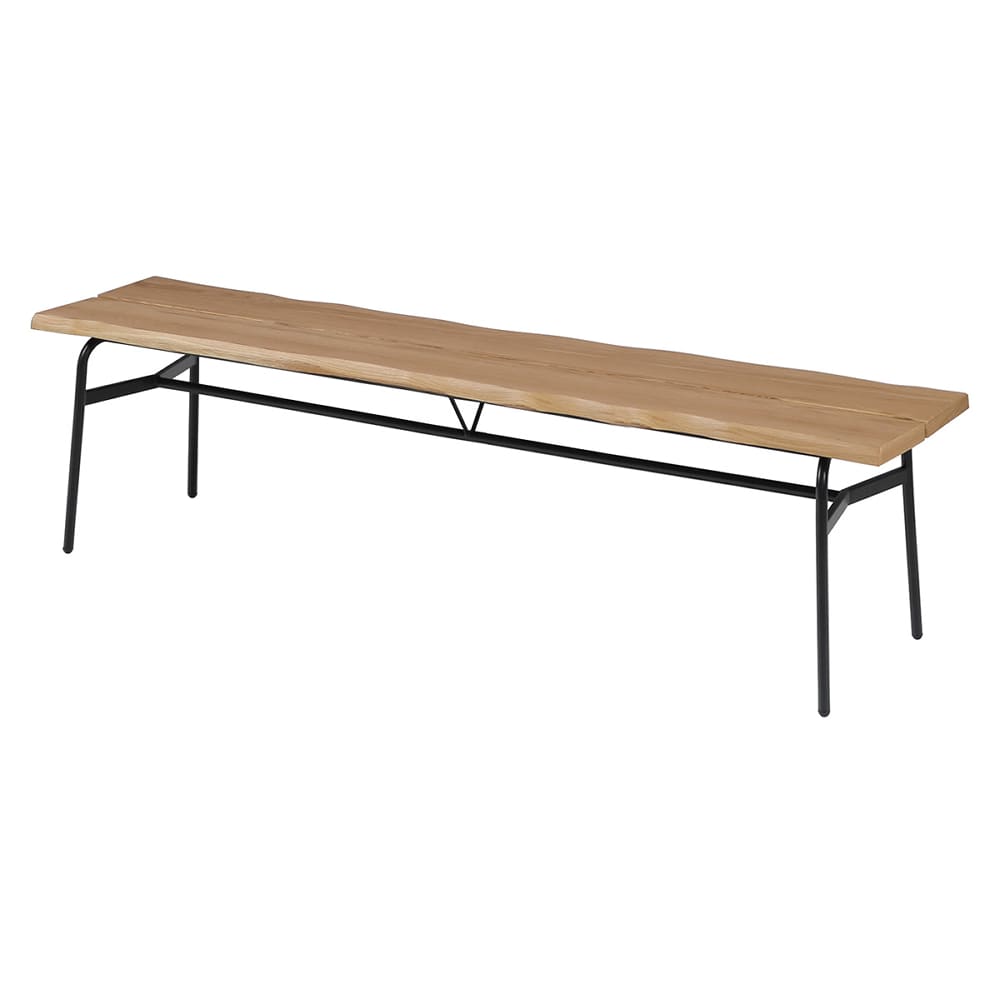 ダイニングベンチ エヴァン2180 OAK (配送員設置)