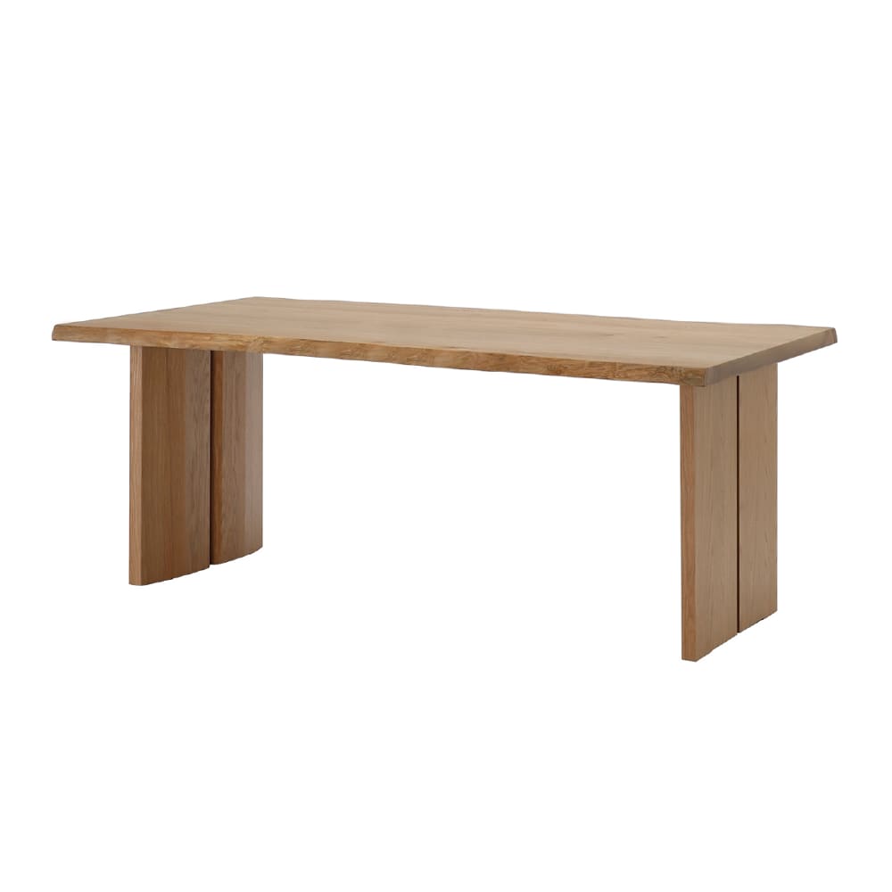 ダイニングテーブル　ビルト2１８０／木脚　ＯＡＫ (配送員設置)｜島忠・ホームズ店