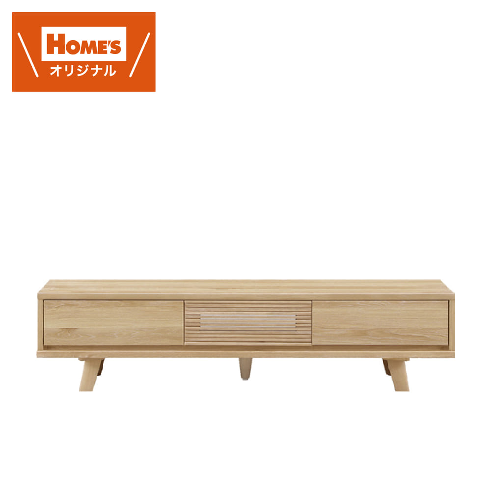ローボード（テレビ台）　ＬＢ　ＳＭクロスタイム　１６０ＬＢ　ＯＡＫ［ホームズオリジナル］ (配送員設置)｜島忠・ホームズ店