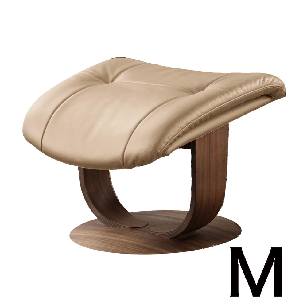 【カリモク】オットマン ブルックス（M大きさ）R11406 プ ストラダ ウォール中毒者/ベージュ (送りとどける員取りつける)