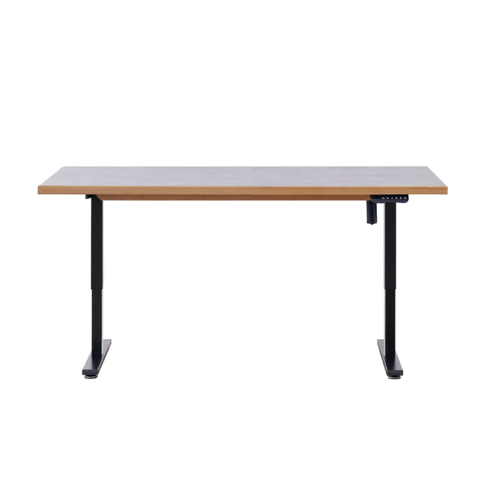 電動昇降テーブル　マージ１５０　ＬＢＲ／ＧＲＹ (配送員設置)｜島忠・ホームズ店