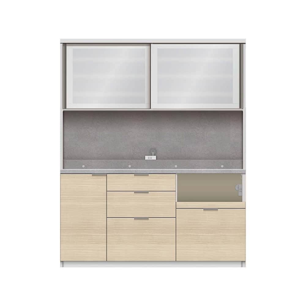 ［パモウナ］ キッチンボード　ＲＬＨ&minus;Ｓ１６００Ｒ　ＳＮ [幅160cm]★★ (配送員設置)｜島忠・ホームズ店