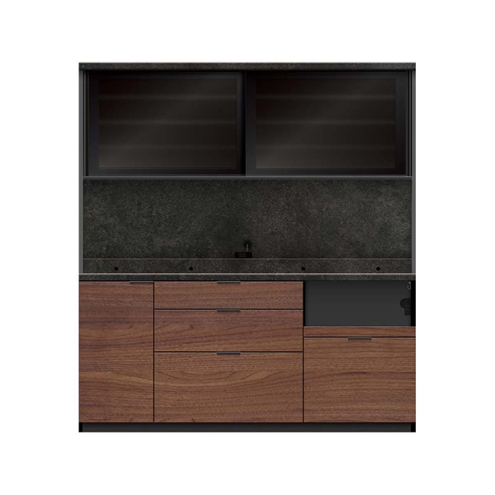 ［パモウナ］ キッチンボード　ＲＬＨ&minus;１８００Ｒ　ＥＮ [幅180cm]★★ (配送員設置)｜島忠・ホームズ店