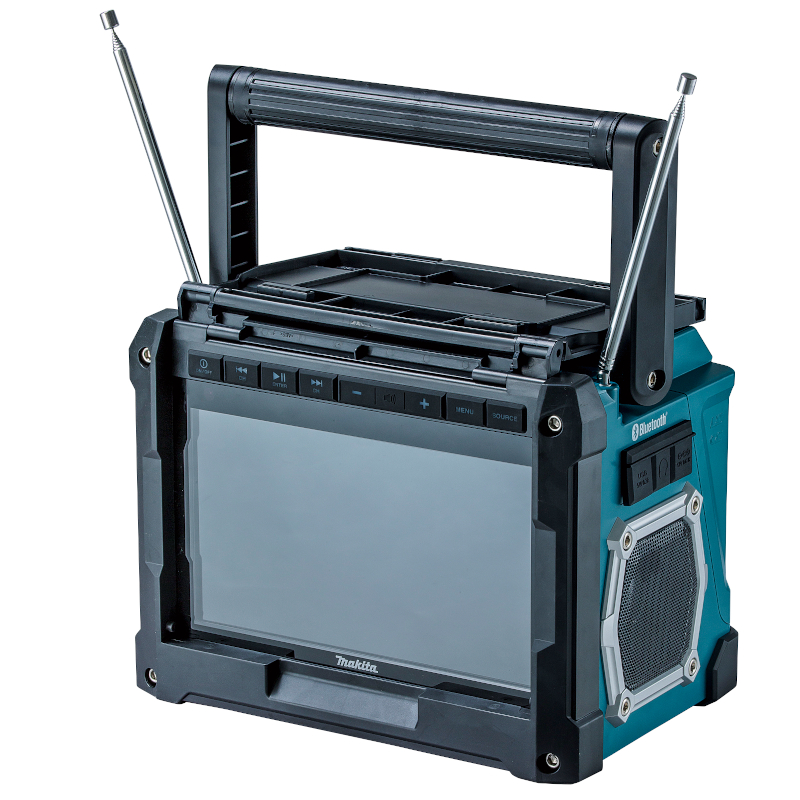 マキタ、ポータブルBluetoothラジオ Amazon | マキタ(Makita) Bluetooth搭載 充電式ラジオ MR108B