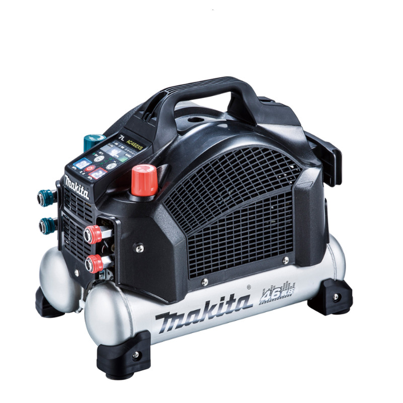 ●マキタ16L高圧コンプレッサーAC500XGB黒 AC500XG エアコンプレッサ 16L マキタ 低騒音 圧力センサー式