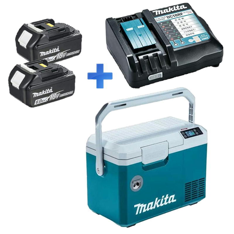 お気にいる】 マキタ makita CW001GZ+A-72039 充電式冷温庫+パワー