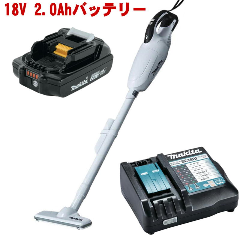 楽天市場】マキタ CL182FDZW 充電式クリーナー(白) 18V 充電器 楽天市場】マキタ CL182FDZW 充電式クリーナー(白) 18V 充電器