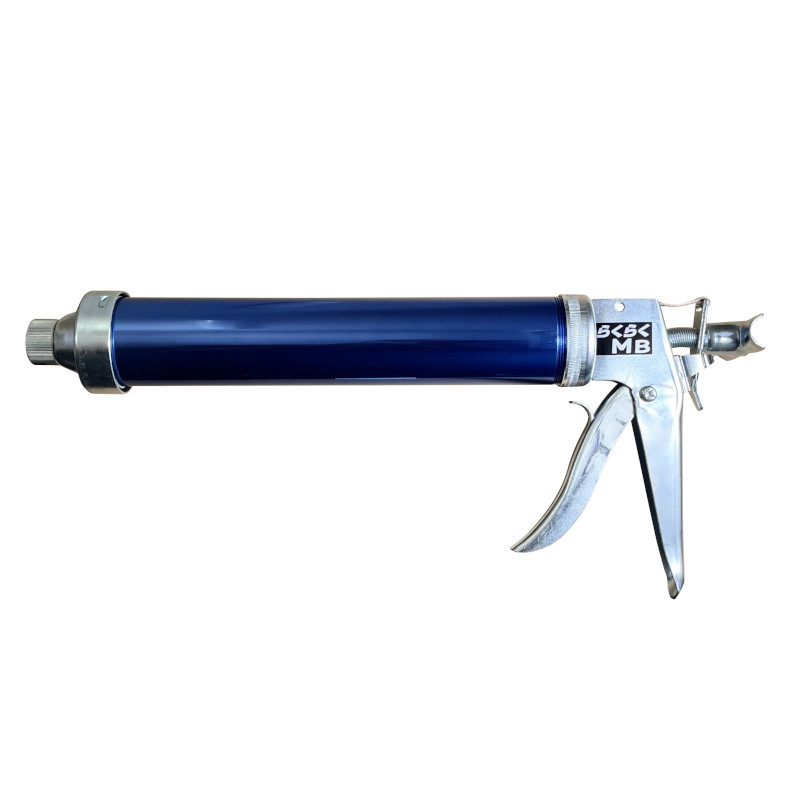 山本製作所 MB-SC-BL らくらくMB コーキングガン(ネジ・ストッパー式)550ml ブルー｜島道具 10,432円