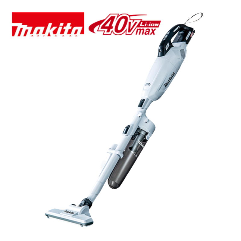 【4/15限定 1,000円クーポン配布】マキタ(makita) CL002GZCW 充電式クリーナー(掃除機) 40Vmax ホワイト 本体のみ(充電器・バッテリー別売) サイクロンアタッチメント付 コードレス