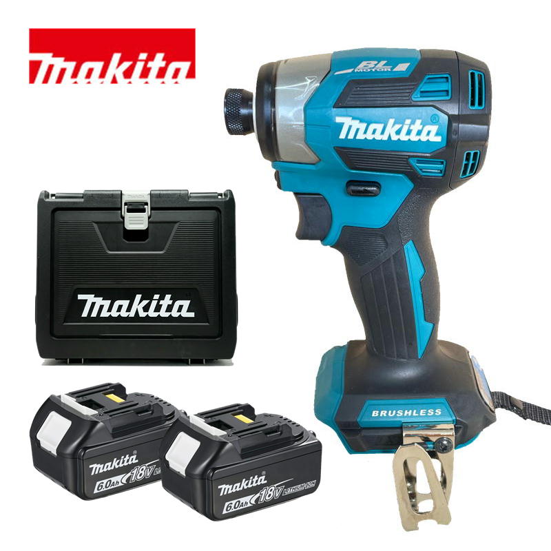 【4日20時～ 1,000円クーポン券別れ別れ】マキタ(makita) TD173DX 申し受ける式インパクトドライバ 18V  6Ah 青碧 本体・バッテリ×2個(申し受ける器別売) コードレス