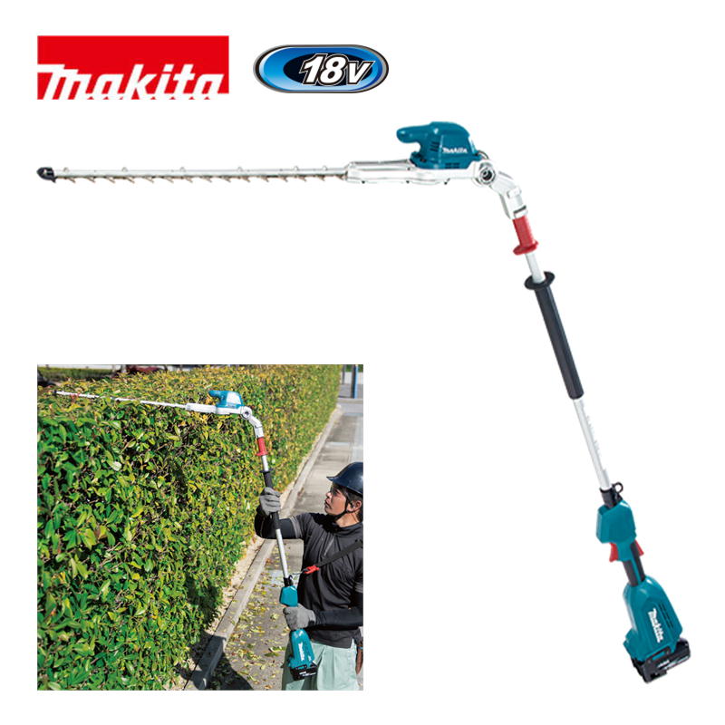 【4日20時～ 1,000円クーポン券別れ別れ】マキタ(makita) MUN500WDRG 500粍申し受ける式ポールヘッジトリマ 18V 6Ah 仕掛ける品(本体・BL1860B・申し受ける器) (偏角拝み刃遣りかた) コードレス