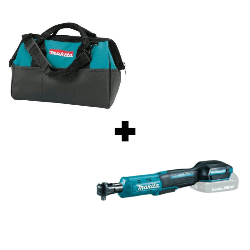 マキタ(makita) WR180DZ 充電ラチェットレンチ(本体のみ) ＋トートバッグ18V ◆｜島道具