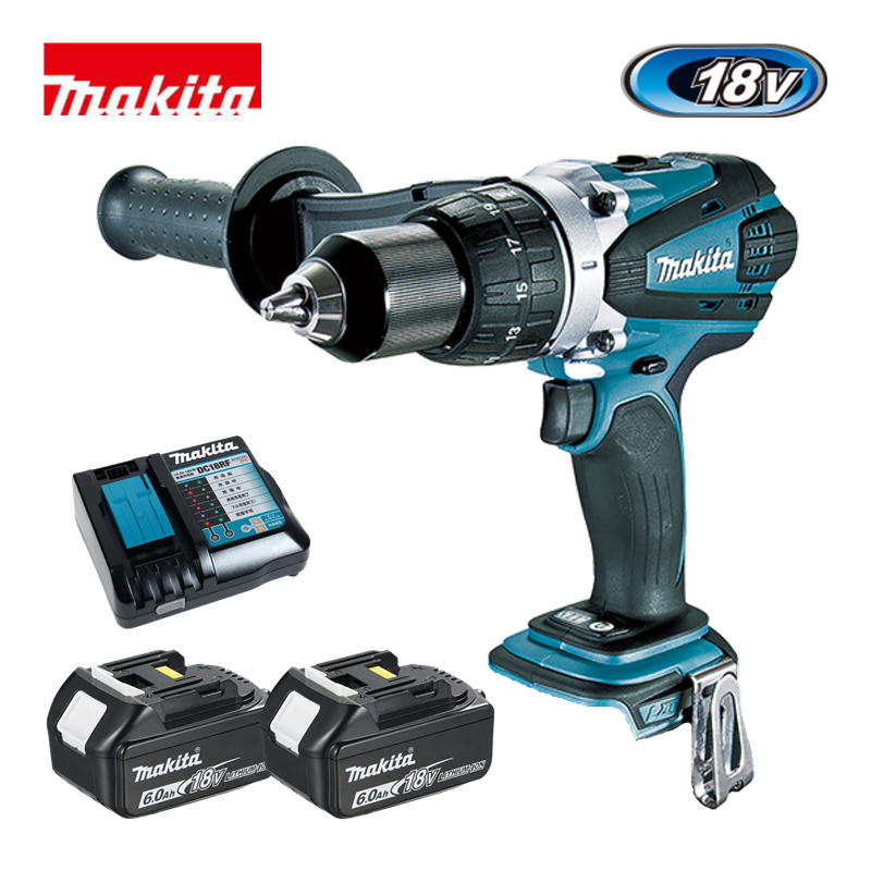 【4日20時～ 1,000円引き換え証散り散り】マキタ(makita) DF458DRGX 申し受ける式ドライバドリル 18V 6Ah 書き割り品(本体・BL1860B×2個・申し受ける器) (最大限度トルク：84N・ｍ) コードレス
